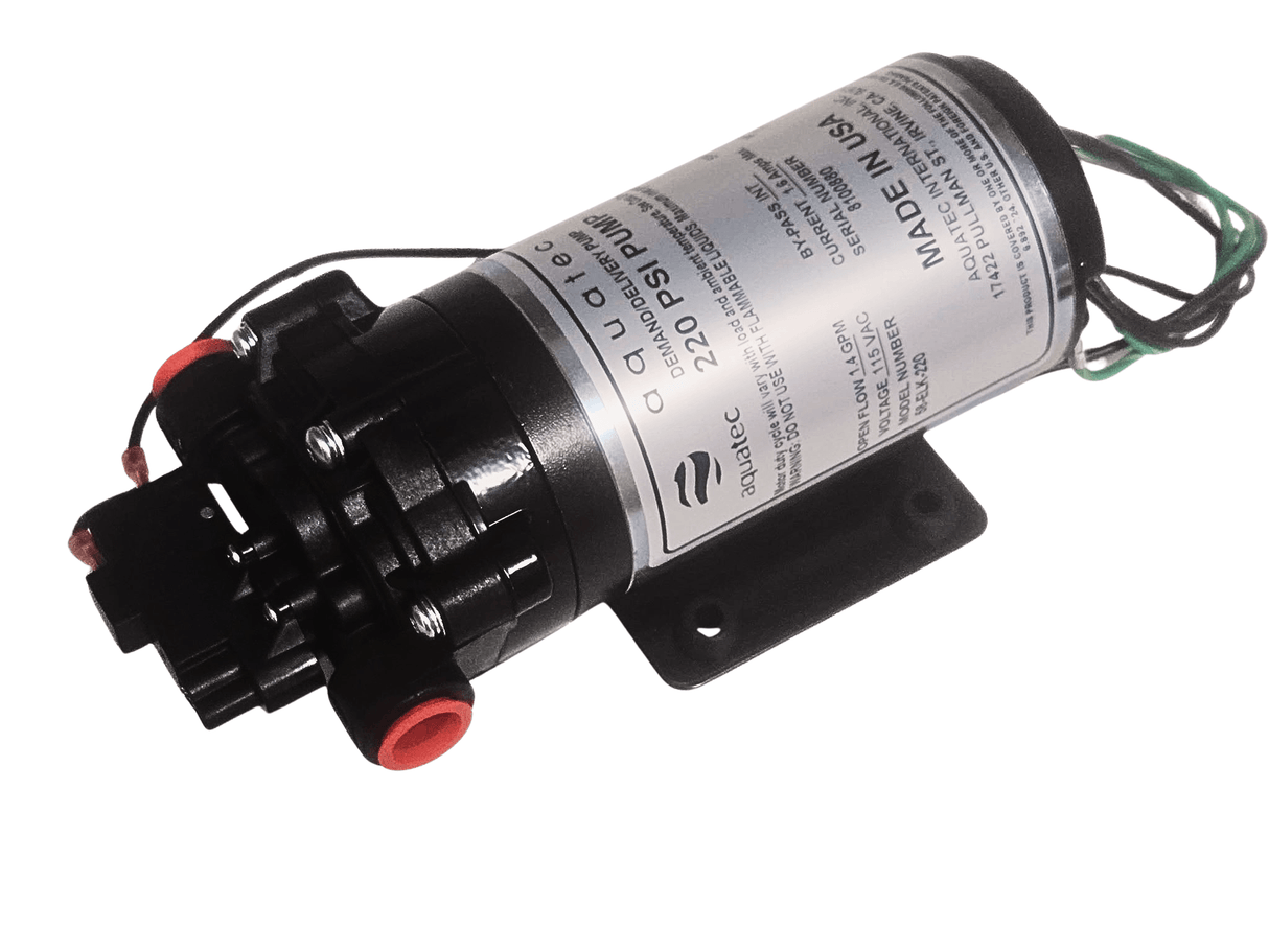 Aquatech 58 - FLC - 220 220 PSI pump for portabl extractors | Universal - Cleaning Supply Warehouse