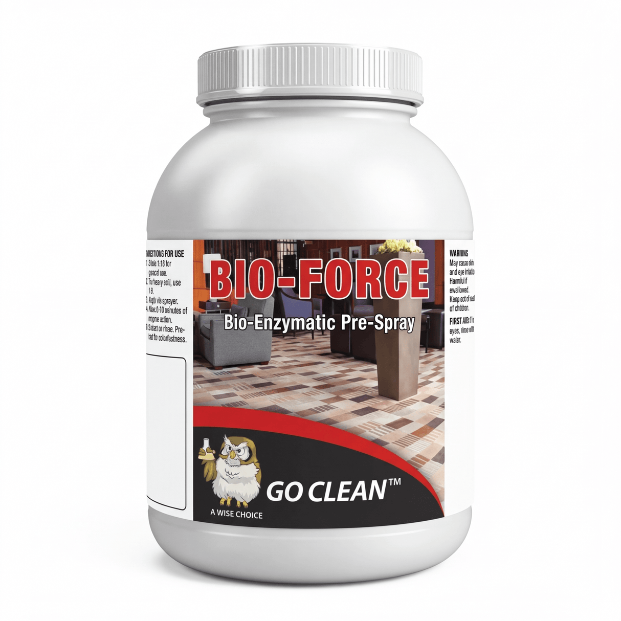 BIO FORCE - HEAVY DUTY Carpet Pre Spray - Enzyme + Powdered Carpet Cleaning Solution - Cleaning Supply Warehouse