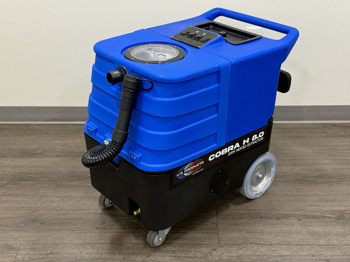 Cobra 8 Heated, Portable Carpet Extractor, By US Products Cleaning Supply Warehouse