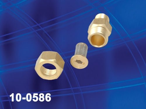 T - Jet holder w/filter 1/4" NPT - Cleaning Supply Warehouse