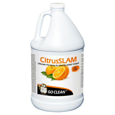 Citrus Slam Pre Spray - Ultimate Heavy Duty high pH Carpet Cleaning Chemical - The Best Kept Secret Among Professional Carpet Cleaners - Cleaning Supply Warehouse
