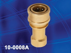 QUICK DISCONNECT FEMALE BRASS 1/4