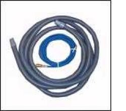 25 Foot Vac and Solution hose set | 1.5"| 3000 PSI | Gray Vacuum hose | - Cleaning Supply Warehouse