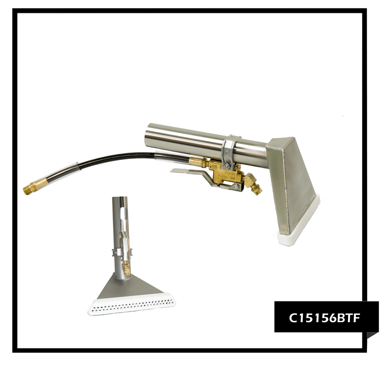 6" wide Teflon glide upholstery tool - Cleaning Supply Warehouse