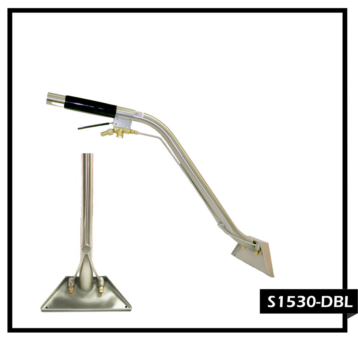 NEW! Double Bend 40” Stair Tool / SHOWN WITH QUICK CONNECT QD40