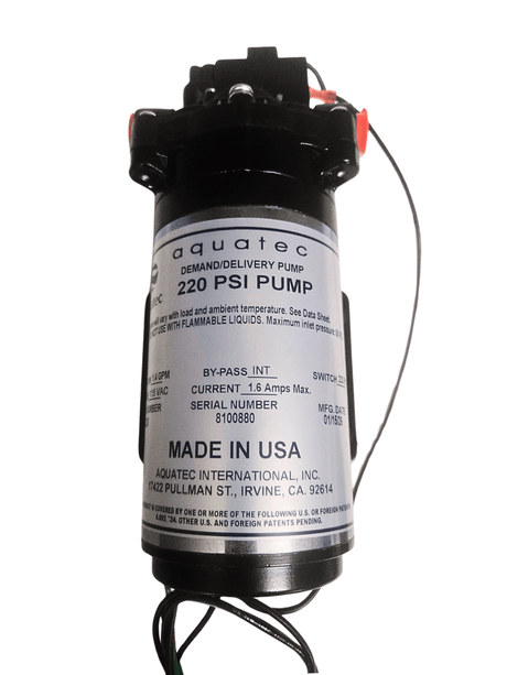 Aquatech 58 - FLC - 220 220 PSI pump for portabl extractors | Universal - Cleaning Supply Warehouse