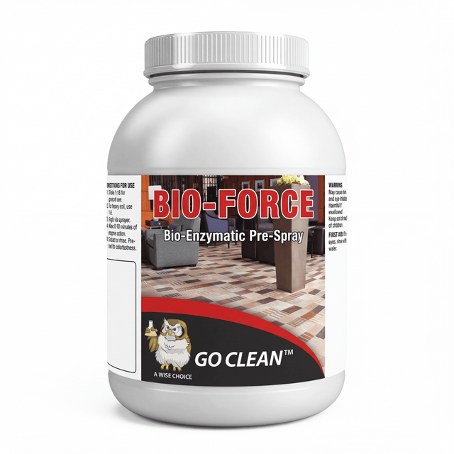 BIO FORCE - HEAVY DUTY Carpet Pre Spray - Enzyme + Powdered Carpet Cleaning Solution - Cleaning Supply Warehouse