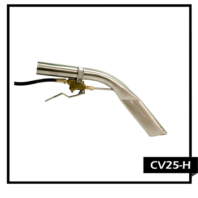 Curved Handle crevice tool internal spray - Cleaning Supply Warehouse
