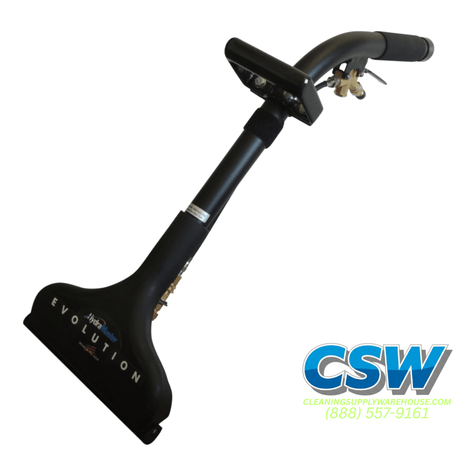 Evolution Stair Wand - 10" head - Hydramaster Stair Carpet Cleaning Wand - Cleaning Supply Warehouse