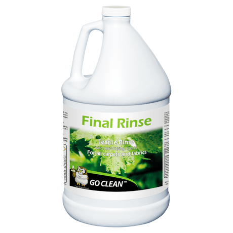 Final rinse - Fiber rinse - Cleaning Supply Warehouse