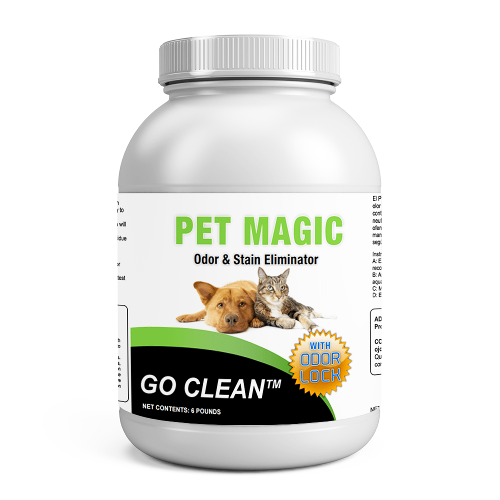 Go Clean - Pet Magic/with Odor Lock 6LB - Cleaning Supply Warehouse