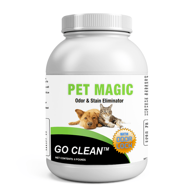 Go Clean - Pet Magic/with Odor Lock 6LB - Cleaning Supply Warehouse