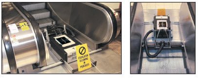 Hydramaster Treadmaster Escalator Cleaner | Fits Any Tread Size | Professional Escalator Cleaning Machine - Cleaning Supply Warehouse