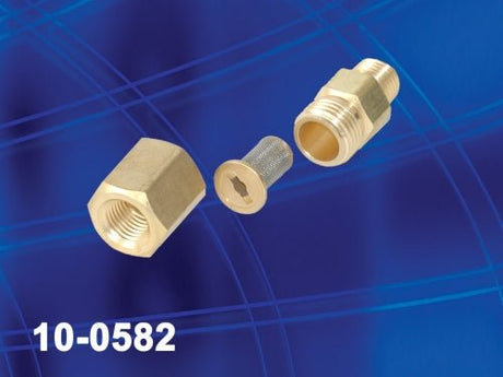 Inline filter - Brass - 1/4 - Cleaning Supply Warehouse