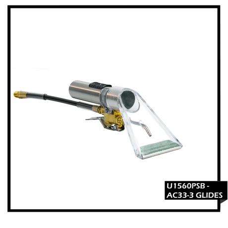 PMF FRONT VIEW - U1560PS WITH AC33 - 3 GLIDES - Cleaning Supply Warehouse