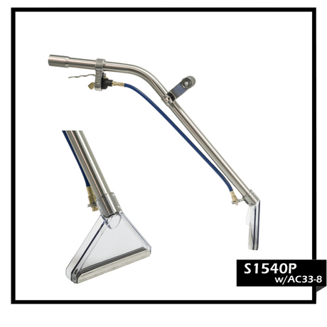 PMF Super Economy 30” Stair cleaning wand (Clear Head) - Cleaning Supply Warehouse