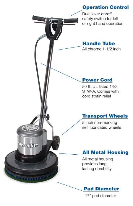 Power Flite 175 Floor Machine - Cleaning Supply Warehouse