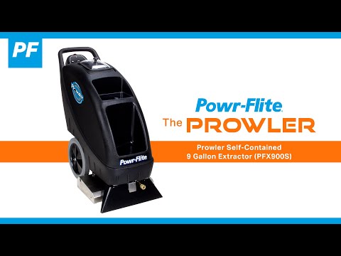 Powr-Flite Prowler | PFX900S | Self-Contained Carpet Cleaning Machine Extractor | 9 Gallon