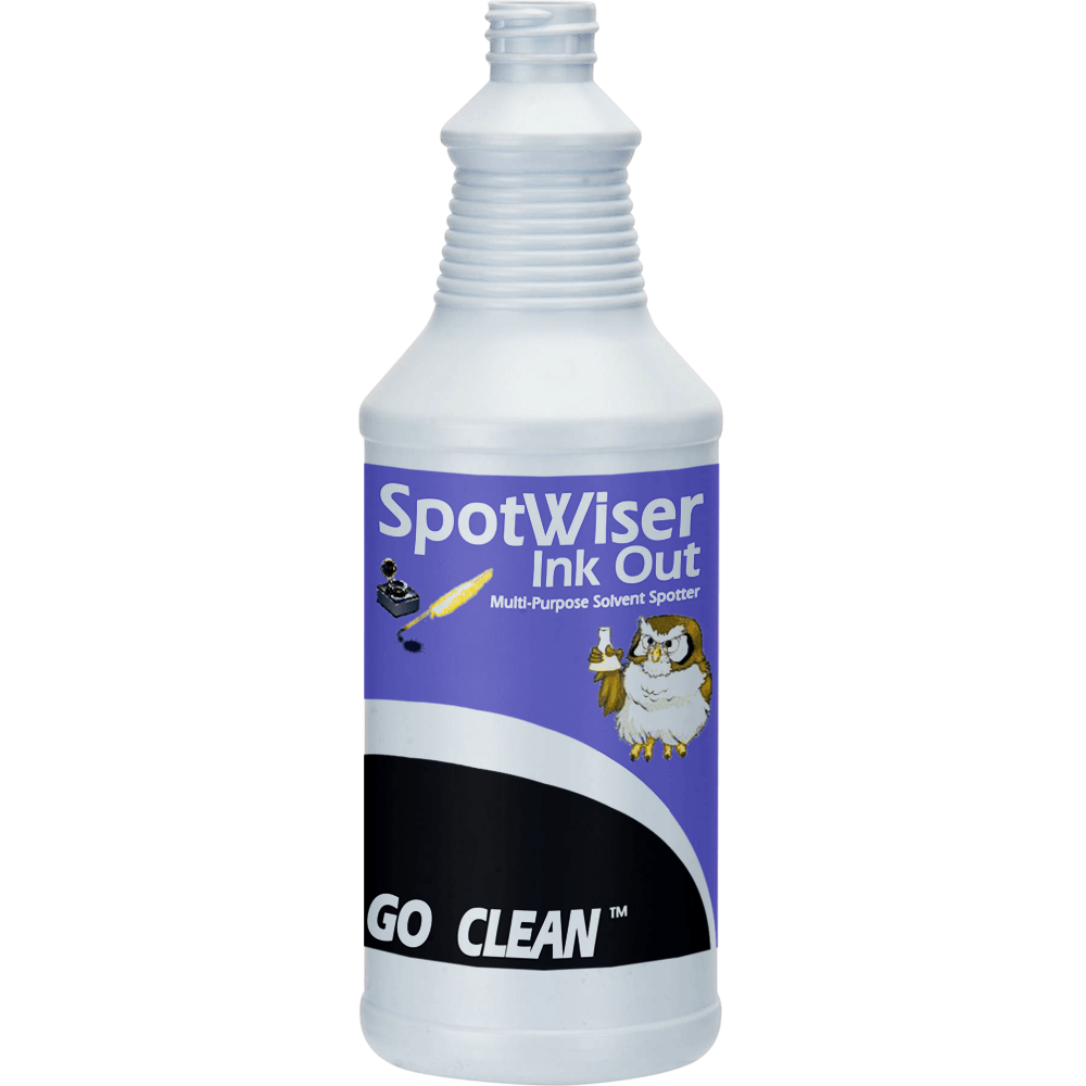 SpotWiser Ink Out - Ink Remover for Carpet & Upholstery - works on virtually all types of ink and cosmetics - Cleaning Supply Warehouse