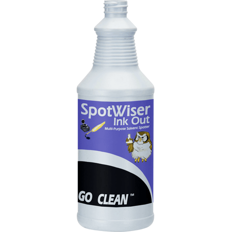SpotWiser Ink Out - Ink Remover for Carpet & Upholstery - works on virtually all types of ink and cosmetics - Cleaning Supply Warehouse